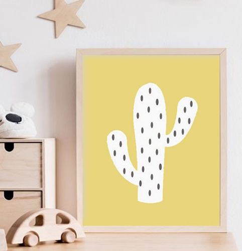 Lámina Imprimible Nórdicos 20x30   Cactus