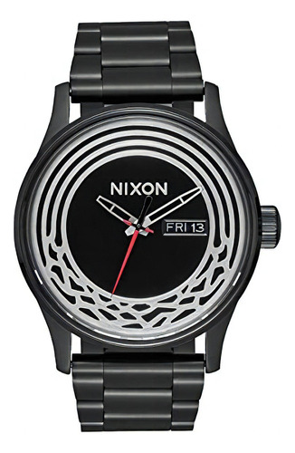 Nixon Sentry Ss Sw Kylo Negro A356sw-2444 Reloj De Pulsera P