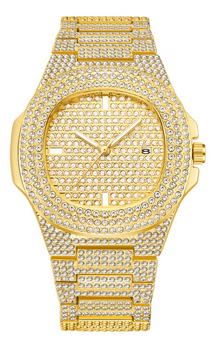 Reloj De Mujer Diamond Quartz Trend Fashion Watch Hig