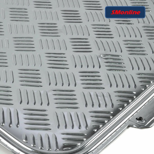 Imagen 5 de 8 de Cubre Alfombras Simil Aluminio Metalizada Tuning 4 Piezas