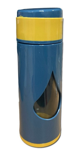 Imagen 1 de 5 de Botella Deportiva Vidrio Colores Pettish Online