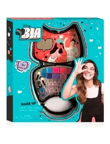 Juego De Maquillaje Make Up Cartera Disney Bia