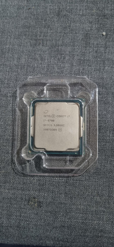 Procesador Intel Core I7 8700, 3,20 Ghz.