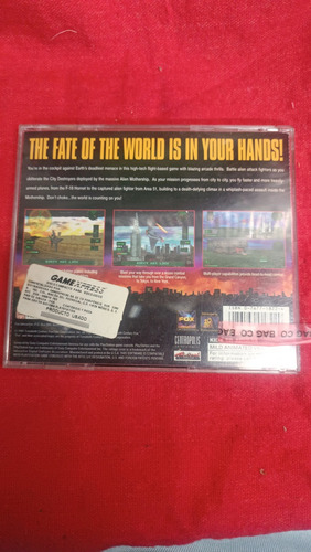 Independence Day Para Ps1 Original Físico (Usado)