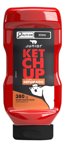 Junior Ketchup Defumado Smoked Style Hamburguer 380gr