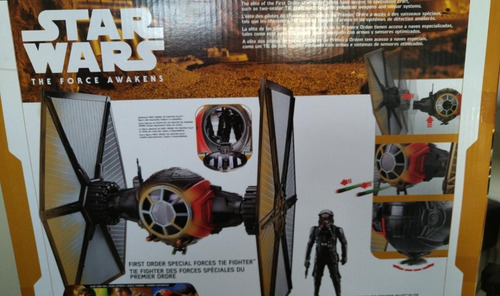 Star Wars The Force Awekens Tie Fighter - Hasbro Disney Raro