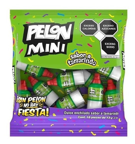 Pelon Pelo Rico Mini Hershey 18 Pzas