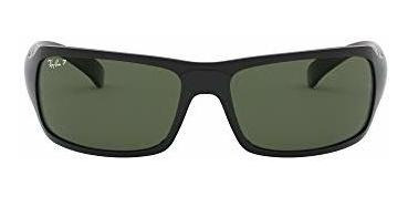 Ray-ban Rb4075 Gafas Rectangulares De Sol, Espejo N7ske