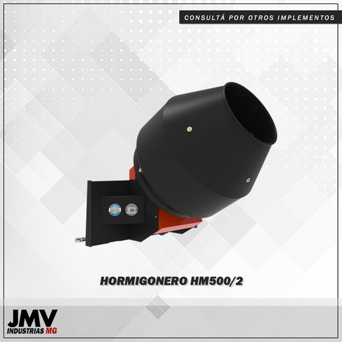 Implemento Jmv Hormigonero Para Minicargadora