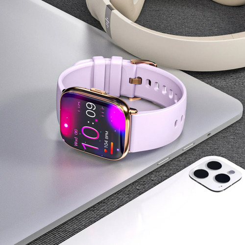 Reloj Smartwatch Axia Foxbox Premium Cardio Pantalla Amoled Rosa