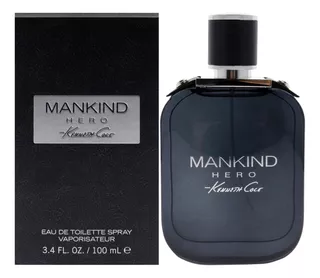 Mankind Hero De Kenneth Cole Para Homens Spray Edt De 3,4