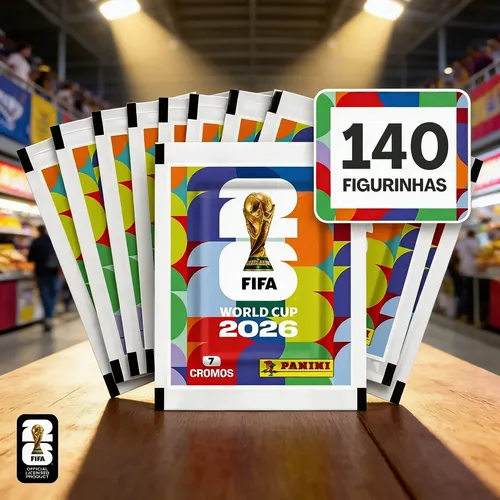 Figurinhas Envelopes Pacotinhos Do Album Copa Do Mundo 2026