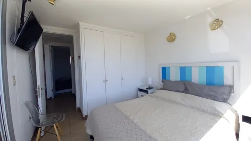 Arriendo Dpto Amoblado Año Corrido Av. Del Mar 2d 1b