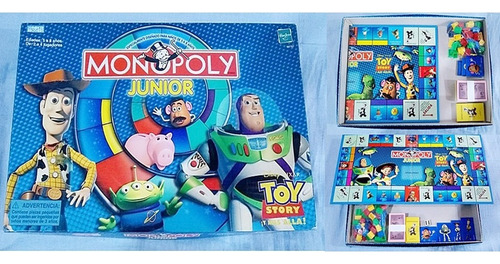 Monopolio Junior Hasbro Original Edición Toy Story