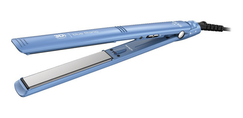 Planchita Gama Profesional Blue Titanio Ion Ultra Slim 230°c Color Celeste