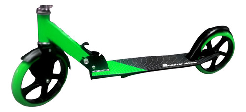 Monopatin Infantil Con 2 Ruedas Reforzadas Seguridad Randers Color Verde Verde