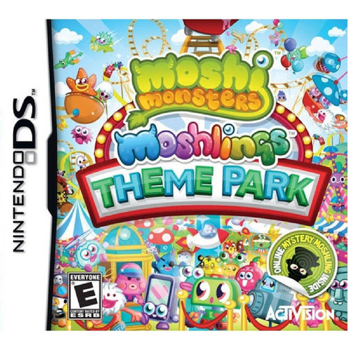 Juego de parque temático Moshi Monsters Moshlings para Nintendo DS