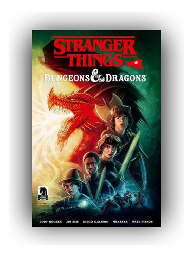 Stranger Things E Dungeons & Dragons, De Zub, Jim. Editorial Panini, Capa Dura, Edição 1 Em Português, 2024
