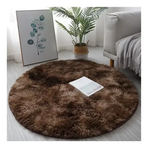 comprar Alfombras Peludas Redondas 150cm Para Living U Hogar