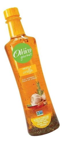 2 Pza Aceite Comestible Oléico Gourmet Criolla 355 Ml