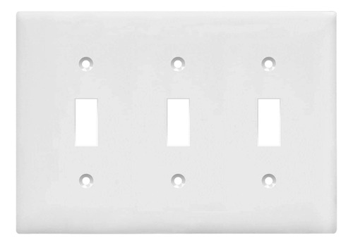 Enerlites - Interruptor De Pared 3 Interruptores Talla Es