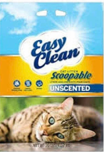 Easy Clean | 9 Kg | Arena Super Aglutinante | 100% Canada