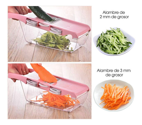 Cortador De Verduras Rebanador De Patatas Rallador De Queso