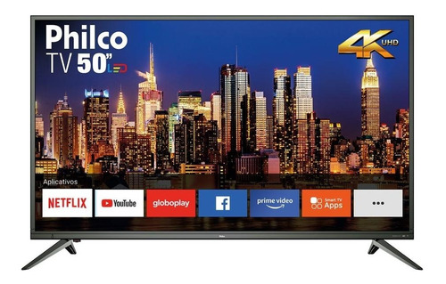 Smart TV Philco PTV50M60SSG DLED 4K 50" 110V/220V