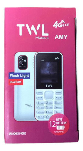 Teléfono Celular De Tapa Básico Dual Sim Twl Económico 4g Lite