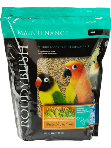 Comida Para Aves Roudybush Mante - Unidad a $160900