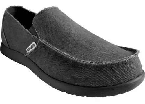 Nauticos Hombre Crocs Negro Zapatos Santa Cruz - Urbanos | gratis