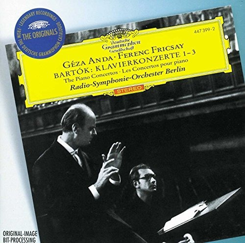 Cd Bartok Piano Concertos Nos.1-3 - Geza Anda [piano