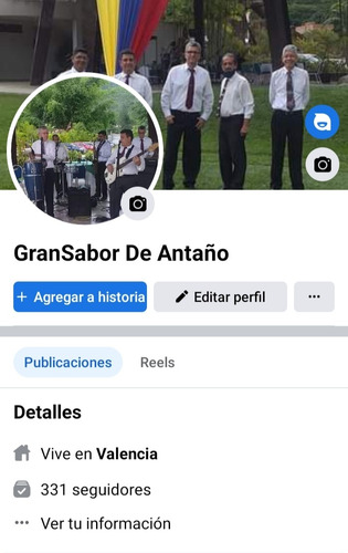 Grupo Musical Gran Sabor De Antaños Bien!! Bailable
