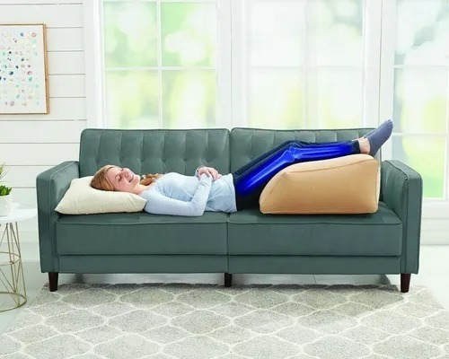 Almohada Inflable Para Elevar Las Piernas Circulación