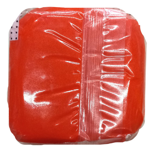 Pasta Americana Decor Para Forrar Tortas Sin Tacc 500grs Color Naranja