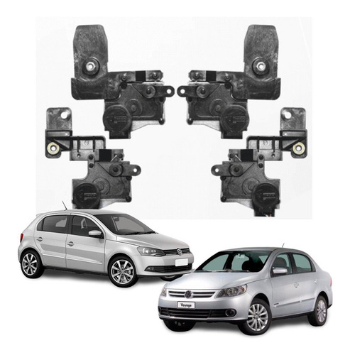 Kit Trava Elétrica Tragial Tw4g5 Mn Gol Voyage G5 G6 4portas