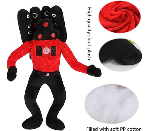 Skibidi - Figura De Muñeca De Peluche, De Niño 2023 Color 2