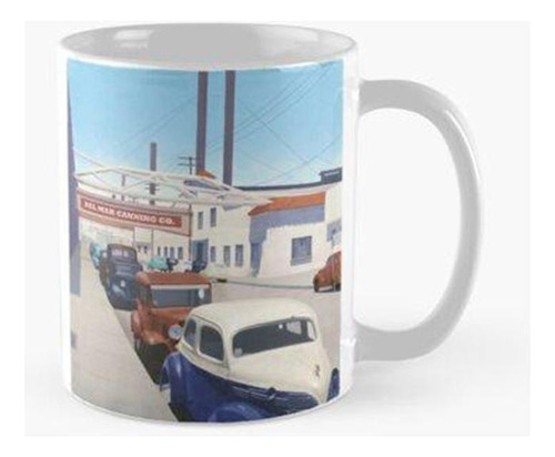 Taza Cannery Row, John Steinbeck - Arte De Portada De Libro 