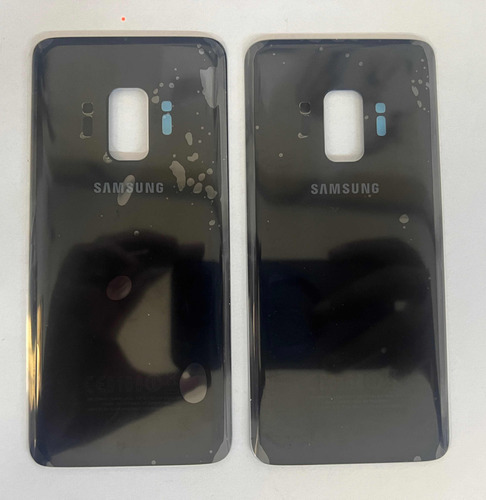 Tapa Trasera Samsung S9 Negra Y Plata