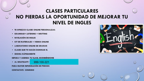 Curso De Ingles Americano Y Británico. Via Zoom Online.