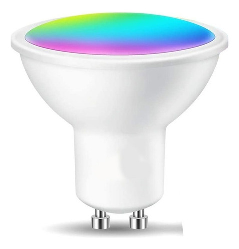 Dicroica 220v Gu10 Smart Light Rgb Wifi App Para Celu 3,5 W