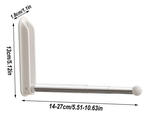 - Perchero Plegable For Colgar Ropa, Balcón O Baño