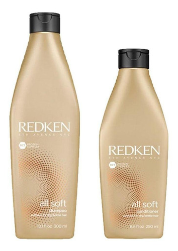 Redken All Soft Kit Duo( Shampoo 300ml E Condicionador 250ml