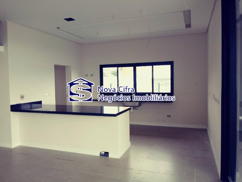 Sobrado Novo 04 Suítes Em Condomínio De Alto Padrão - Urbanova - C4077
