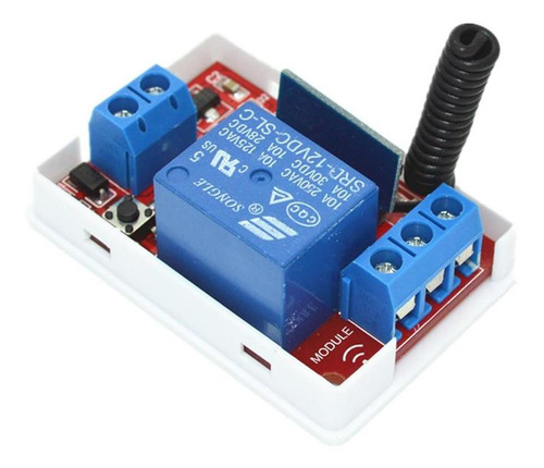Imagen 5 de 8 de 1pc Mando A Distancia Módulo De Control 12v 1-canal 433m