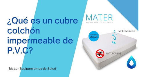 Imagen 5 de 8 de Funda Cubre Colchon Protector Impermeable 1 Plaza Reforzada