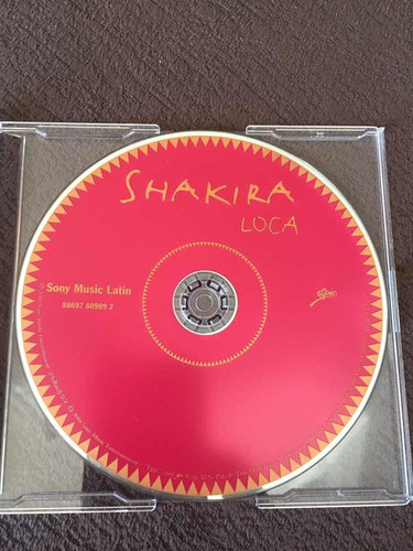 Cd Single Shakira Loca (Usado)