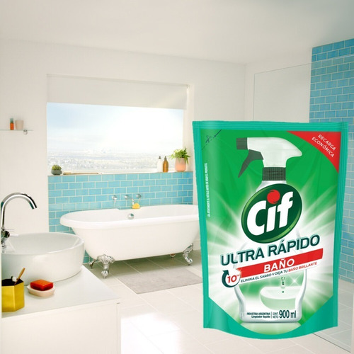 Limpiador Líquido Cif Baño 900ml
