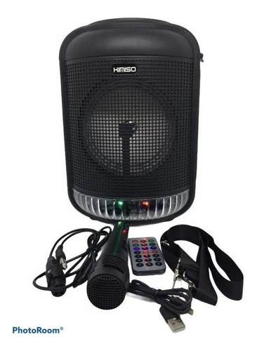 Caixa Som Bluetooth Portátil Sd Rádio Fm 1000w Kimiso Qs4001