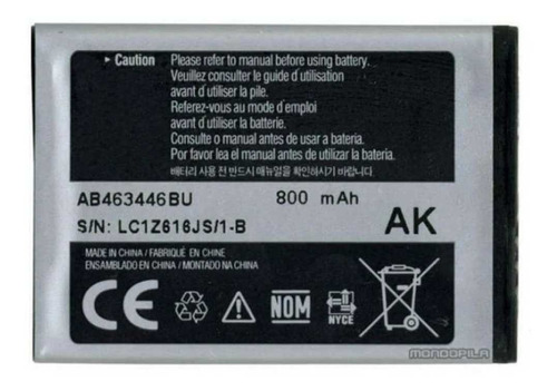 Ba.teriasamsung Ab463446bu E2530 E116 E115 E265 E250 Envios